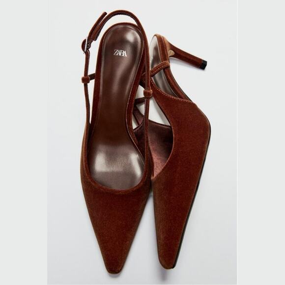 RARE!!! ZARA Heeled Slingbacks NWT LAST ONE!!! - Picture 15 of 15